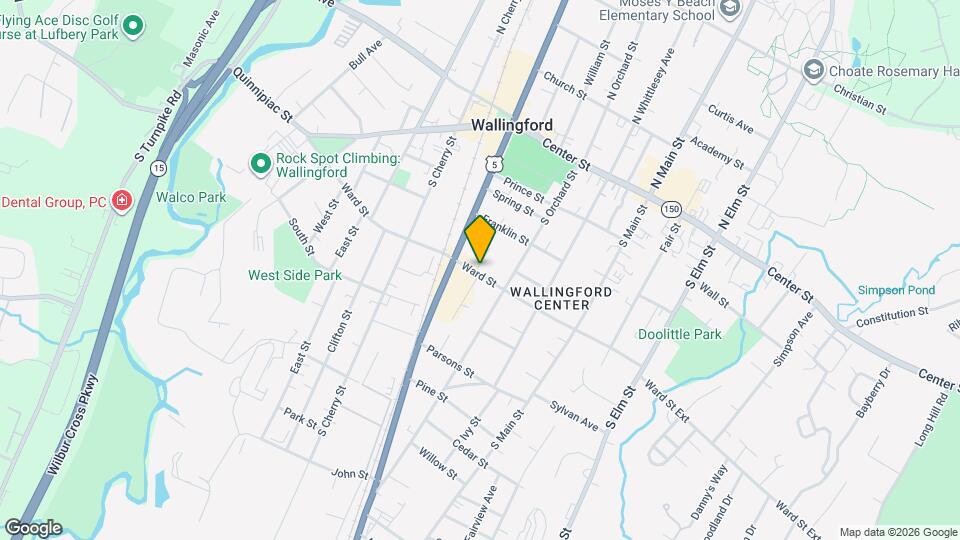 254 Ward St Map and Location Details