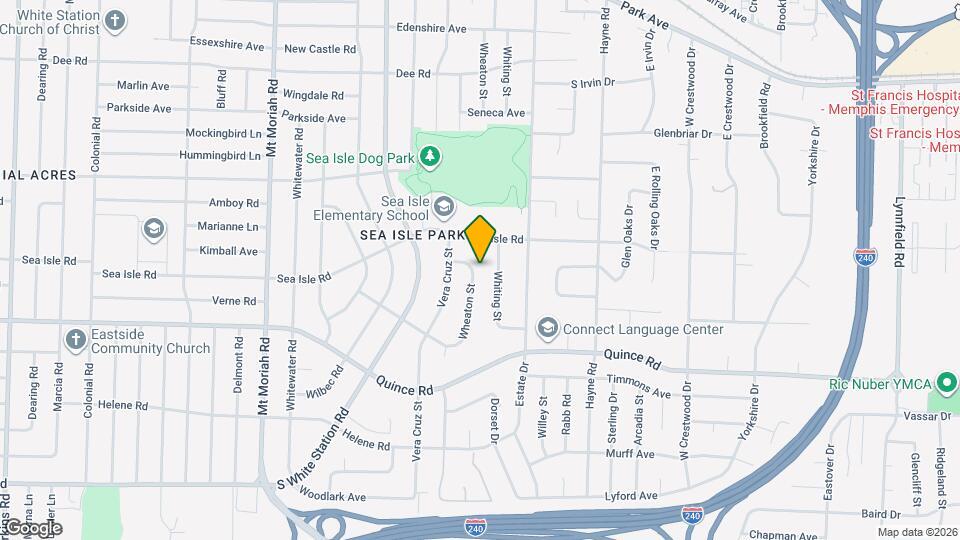 1410 Wheaton St Map and Location Details