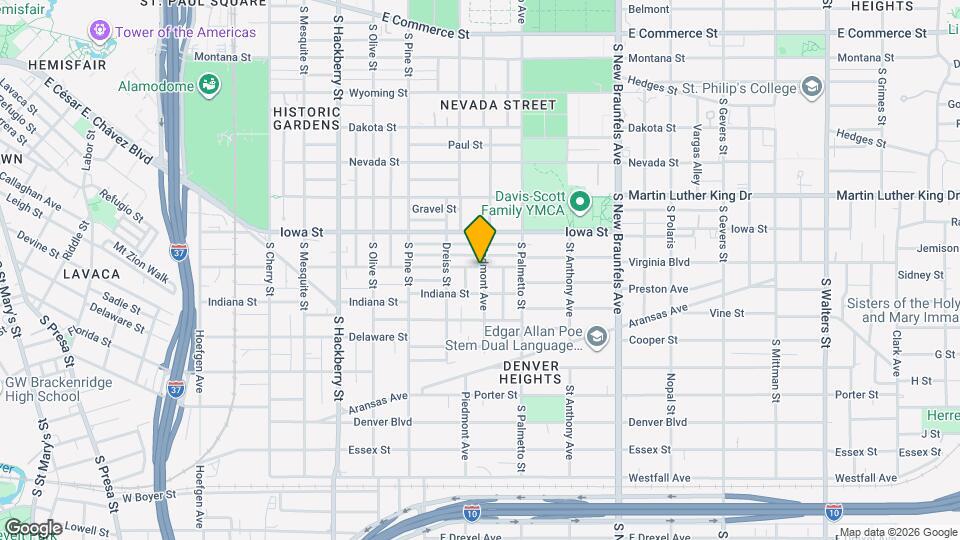 803 Piedmont Ave Map and Location Details