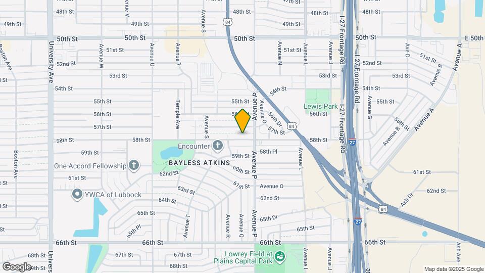 1610 58th St Map and Location Details