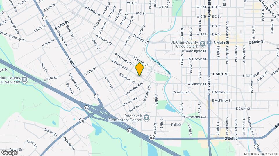 618 W Monroe St Mapa y Detalles de la Ubicación