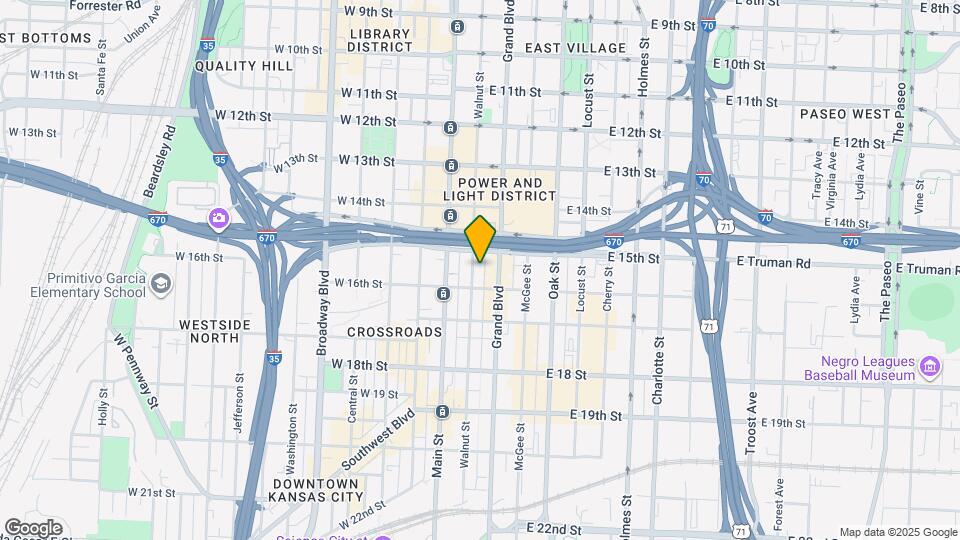 1515 Walnut St Mapa y Detalles de la Ubicación