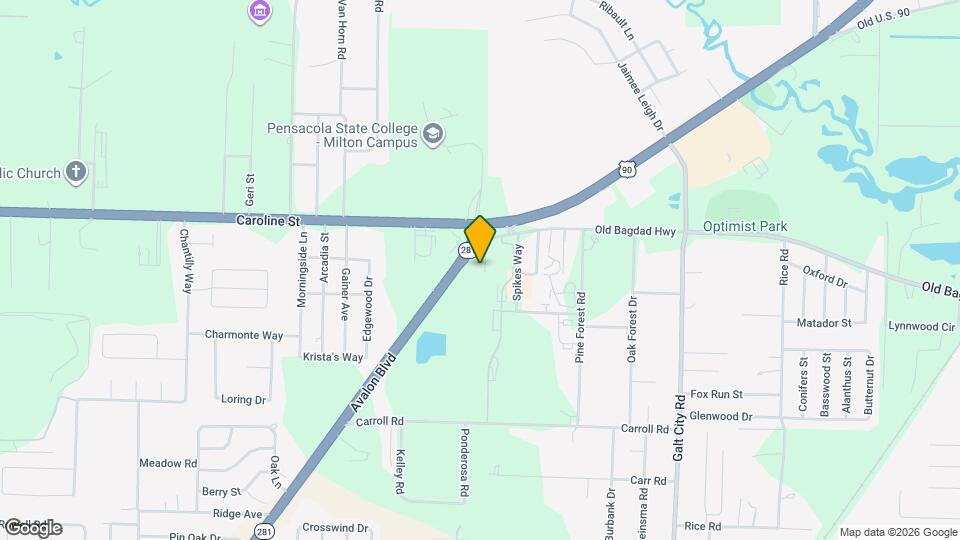 4551 Teston Dr Map and Location Details