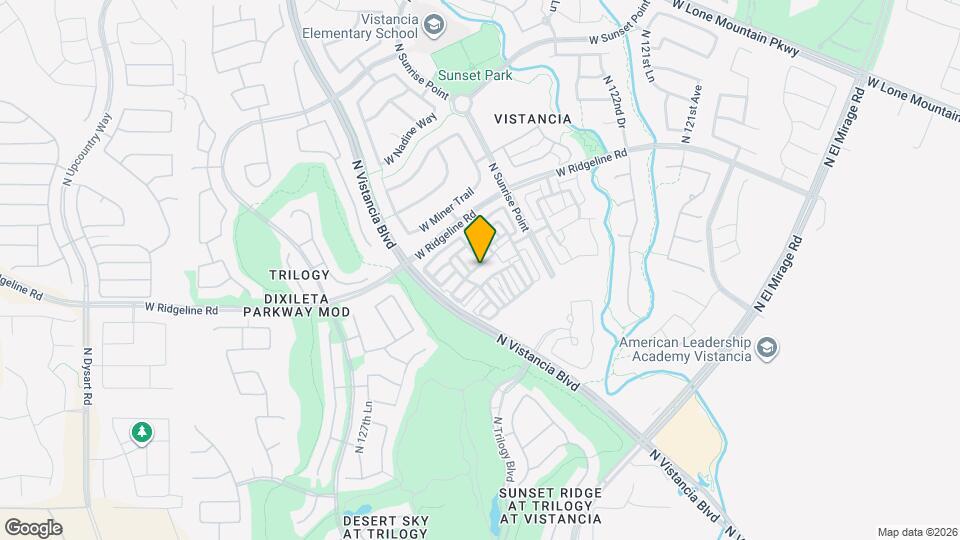 12533 W Via Dona Rd Mapa y Detalles de la Ubicación