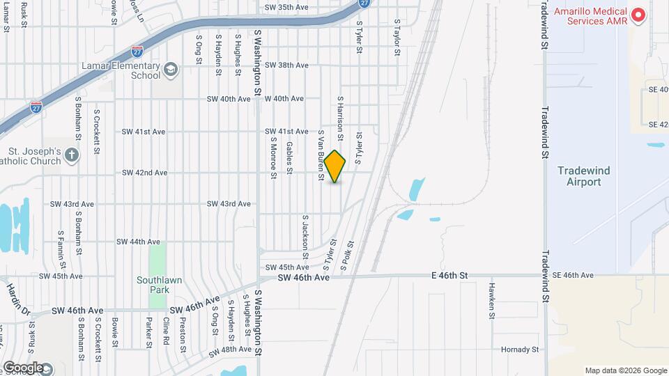 4210 S Harrison St Map and Location Details