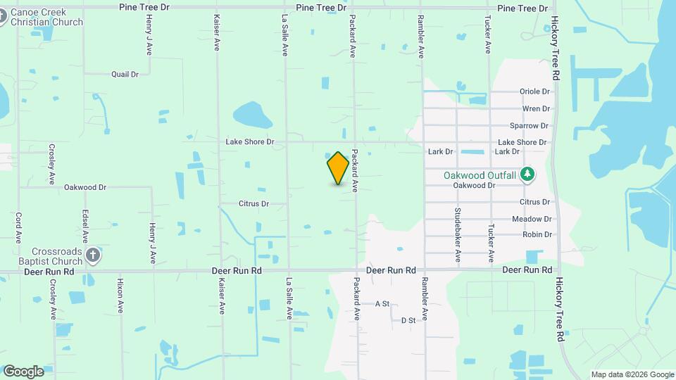 3680 Packard Ave Map and Location Details