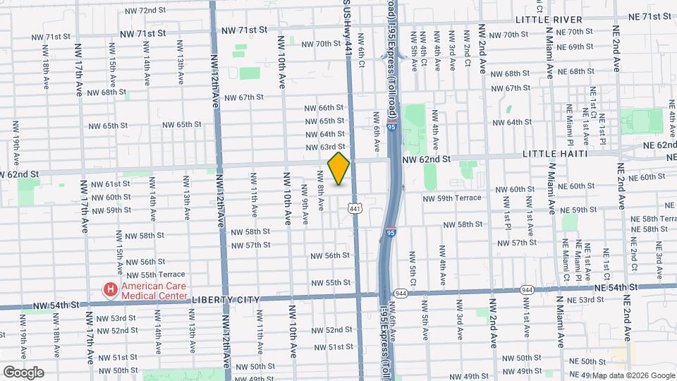 745 NW 60th St Map and Location Details