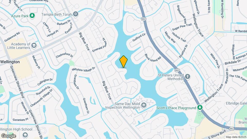 12871 Upper Cove Dr Mapa y Detalles de la Ubicación