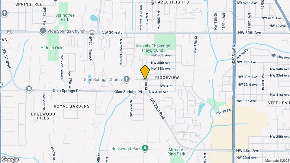 3132 NW 21st St Map and Location Details