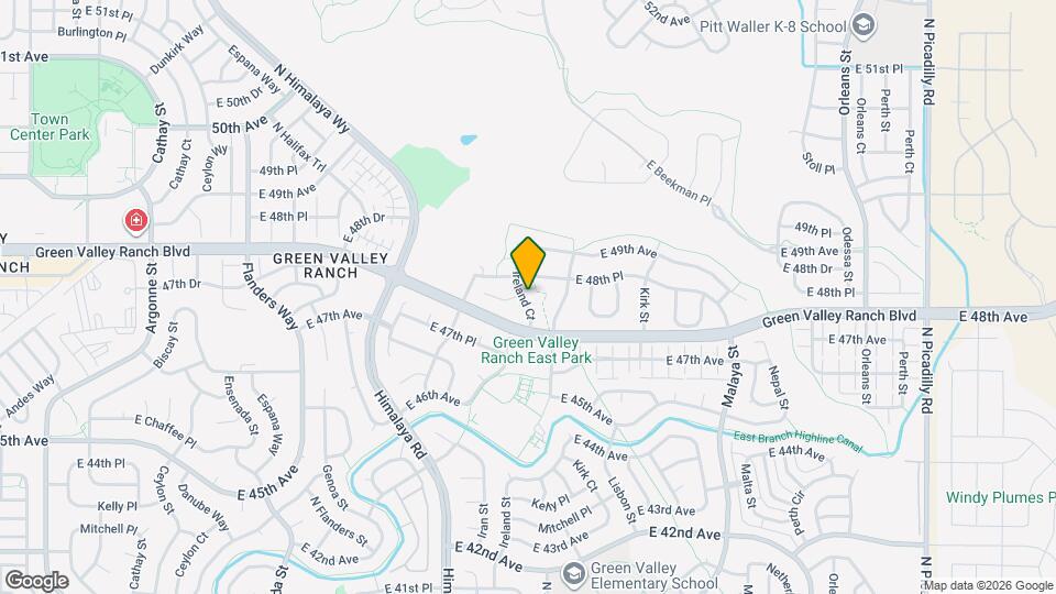 4836 Ireland Ct Map and Location Details