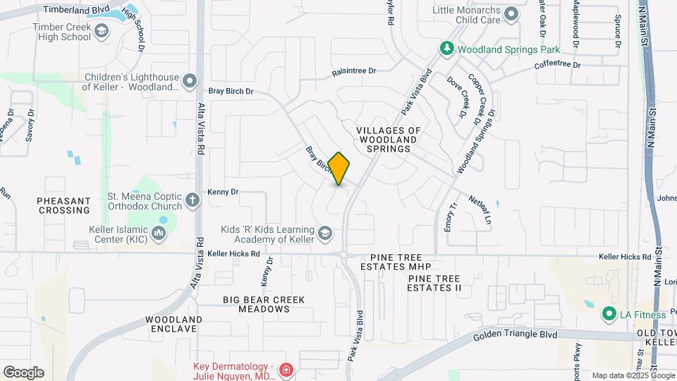 4300 Briarcreek Dr Map and Location Details