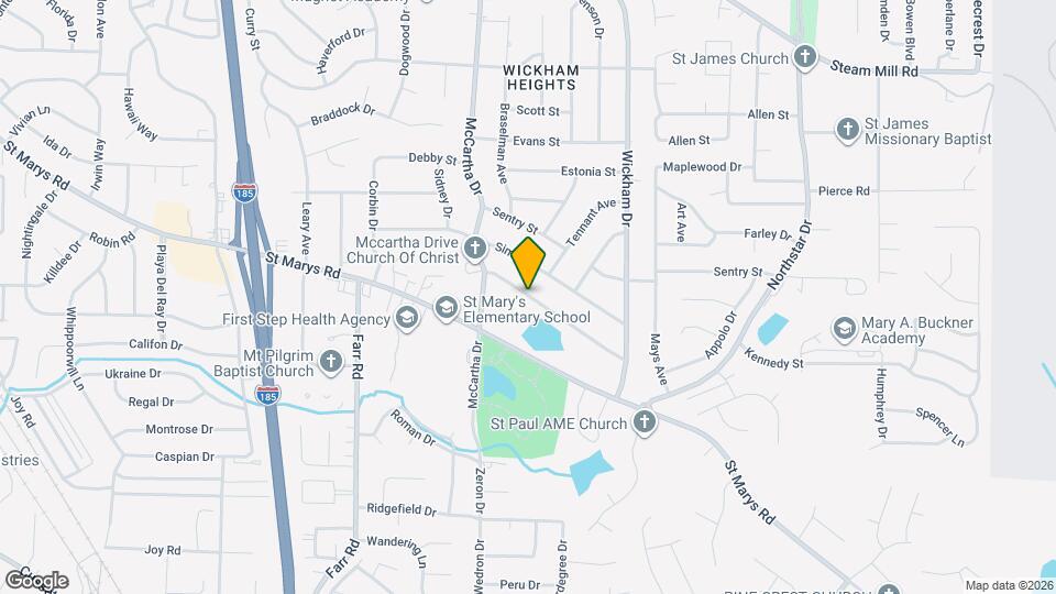 4518 Pate Dr Map and Location Details