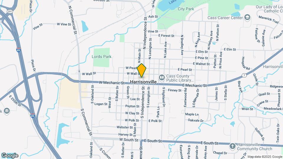 302 S Independence St, Unit I Map and Location Details