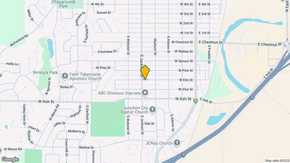 437 W Elm St Map and Location Details