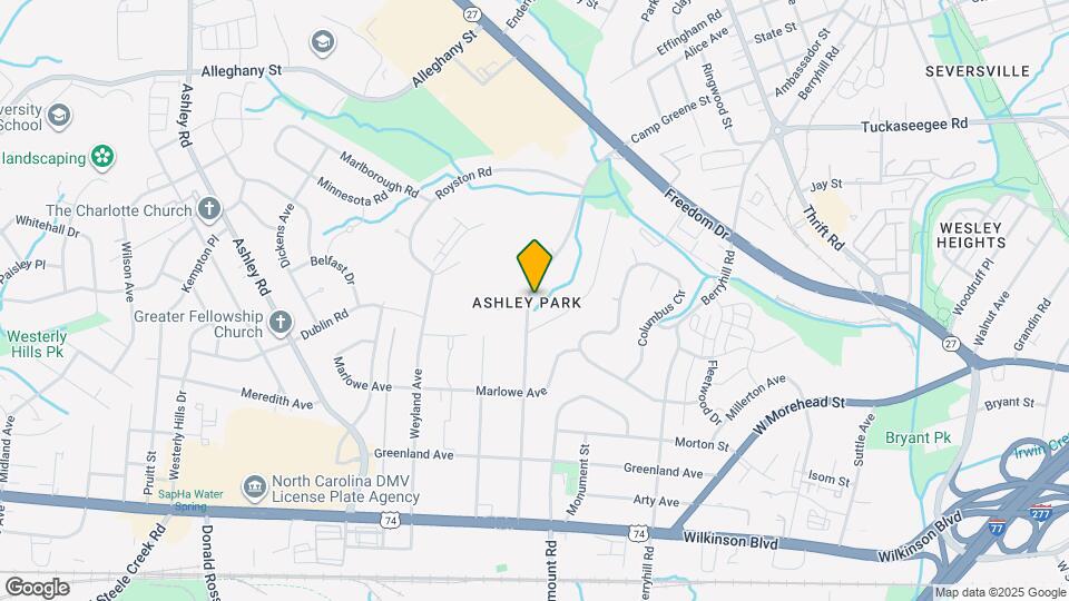 1945 Camp Greene St Map and Location Details