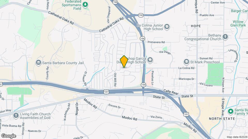 304 Rosario Dr Map and Location Details