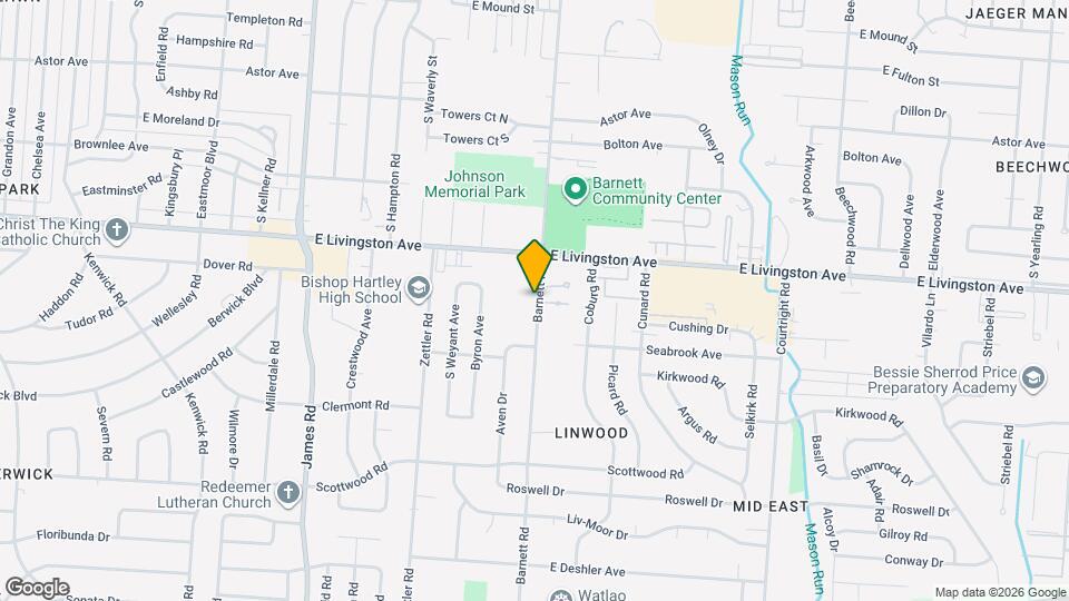 1317 Barnett Rd Mapa y Detalles de la Ubicación