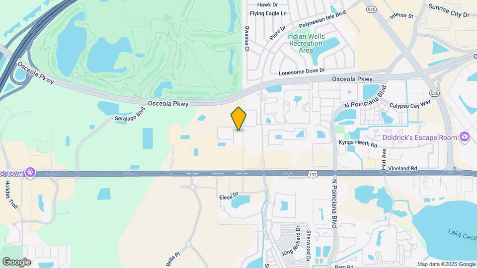 5354 Diplomat Ct Map and Location Details