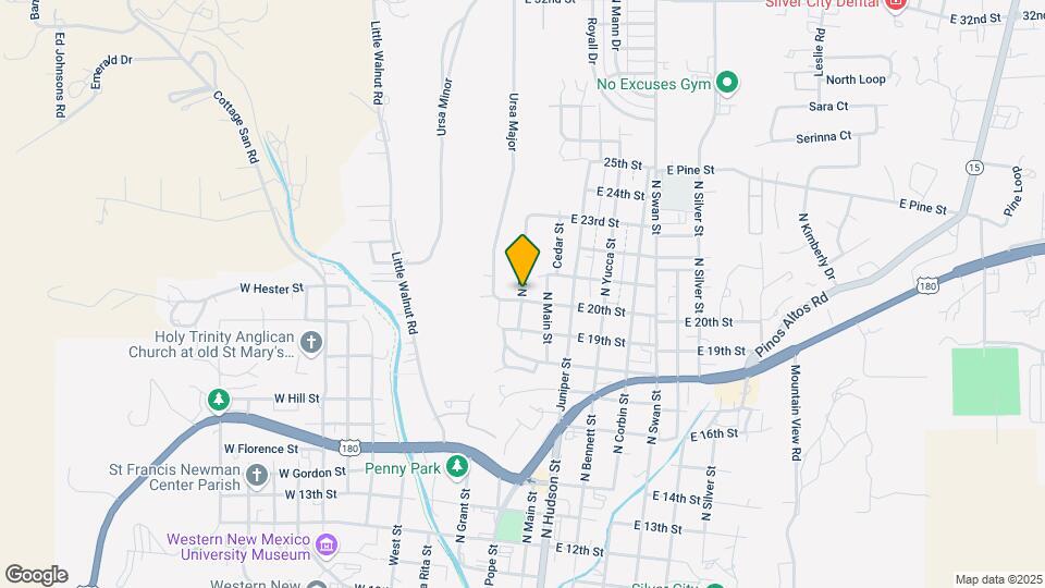 2000 N Pope St Map and Location Details