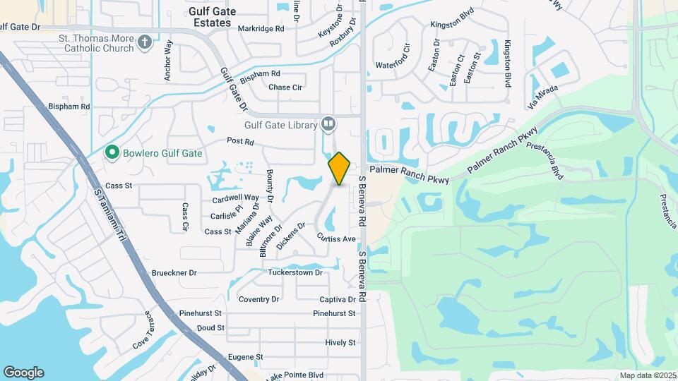 7230 Cloister Dr Map and Location Details