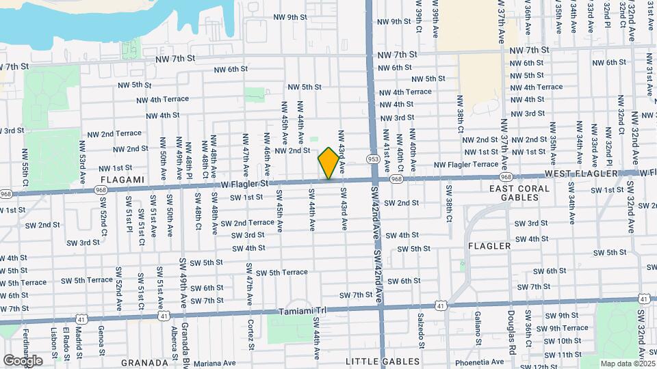 4338-4342 W Flagler St Mapa y Detalles de la Ubicación
