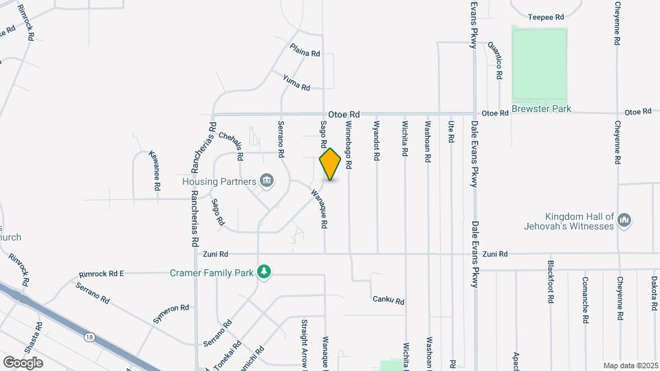 15893 Sago Rd Map and Location Details