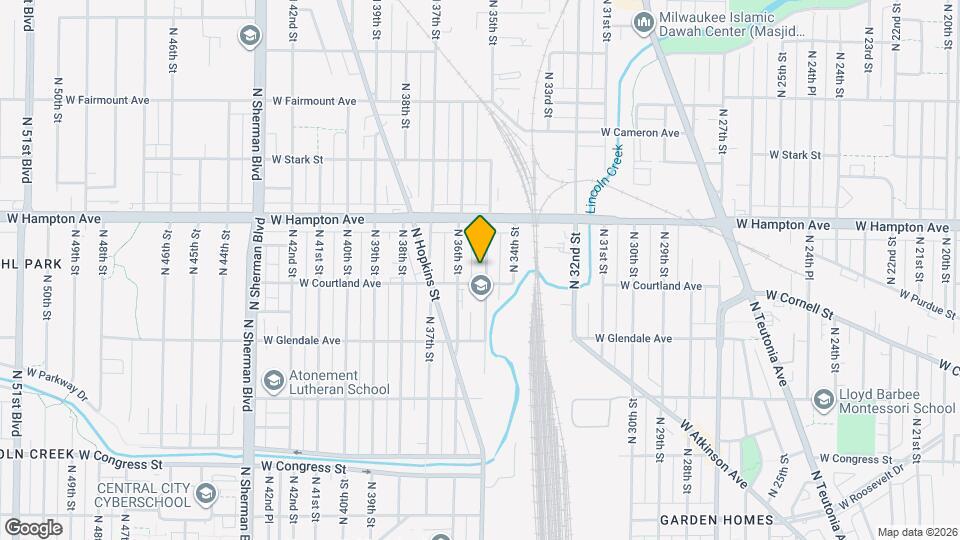 4713-4715-4715 N 35th St Map and Location Details