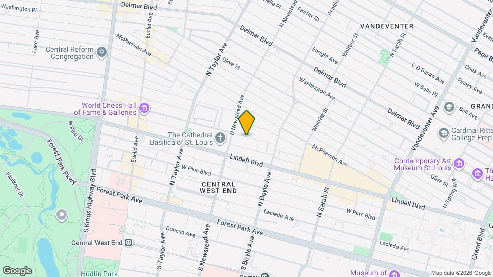 4373 Maryland Ave, Unit #B Map and Location Details