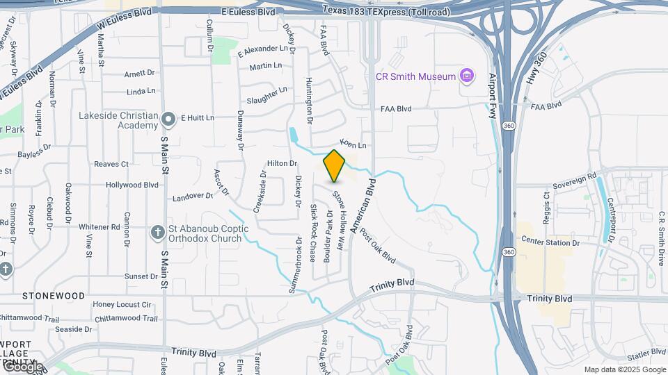 4324 Stone Hollow Way Map and Location Details