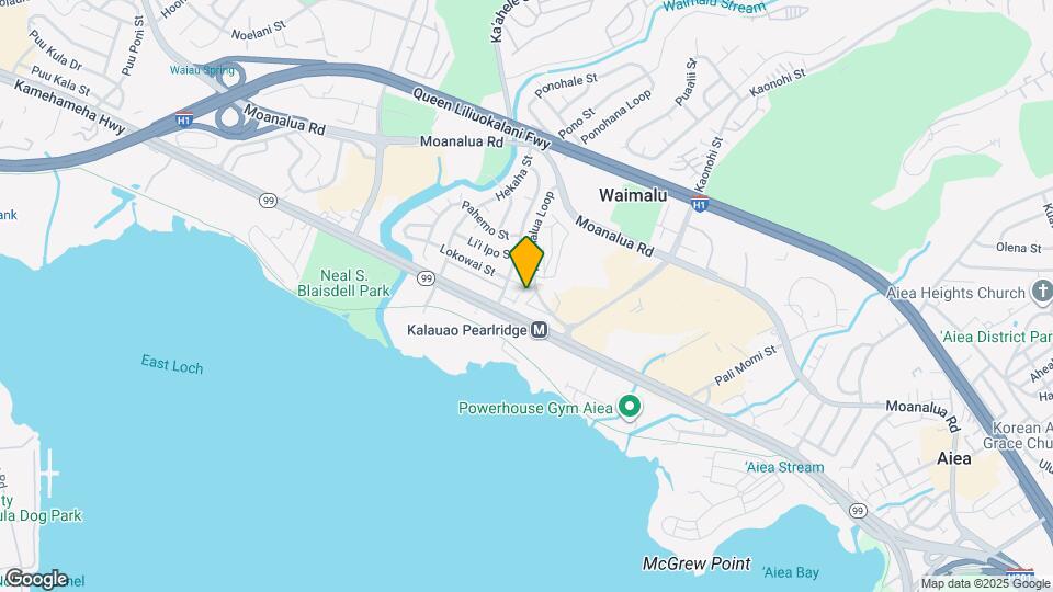 98-093 Lokowai Pl Mapa y Detalles de la Ubicación