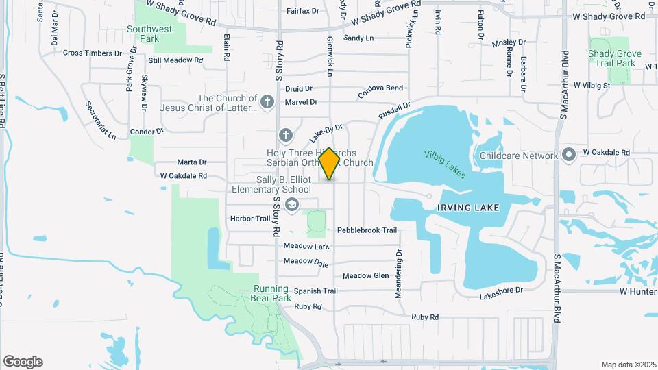 1801 Glenwick Ln Map and Location Details