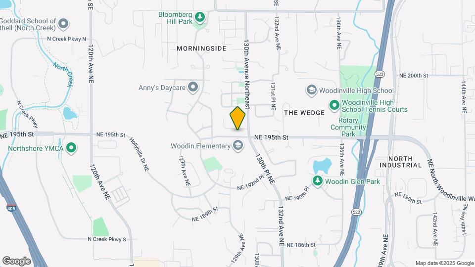 12939 NE 195th Pl Map and Location Details