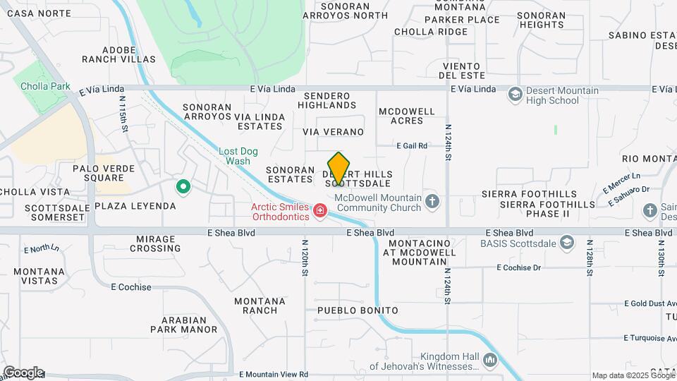 12113 E Sahuaro Dr Map and Location Details