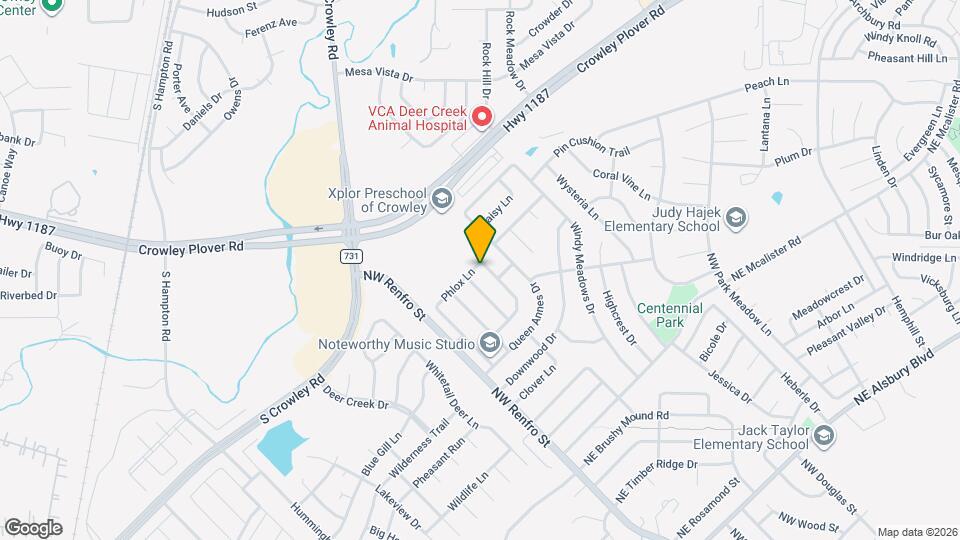 1429 Blazing Star Trail Map and Location Details