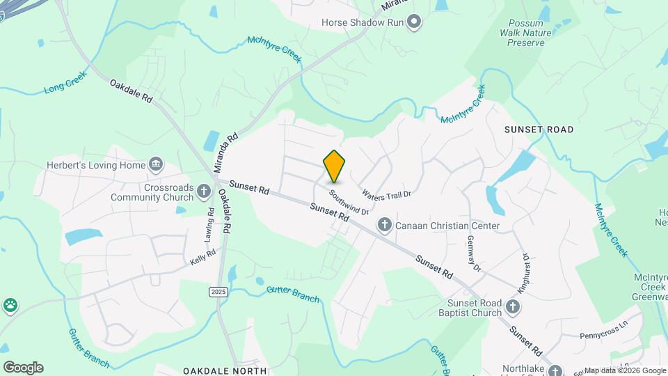 1819 Southwind Dr Map and Location Details