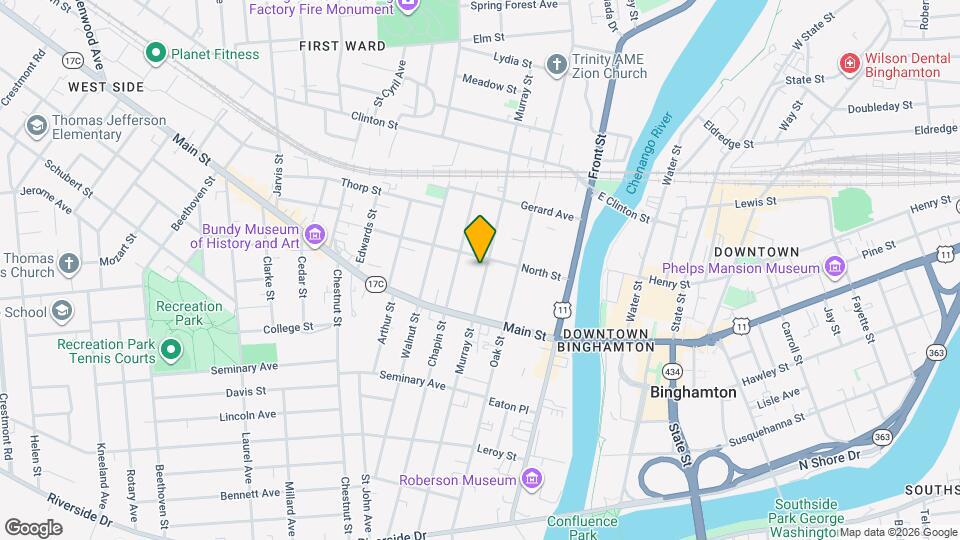 129 Murray St Mapa y Detalles de la Ubicación