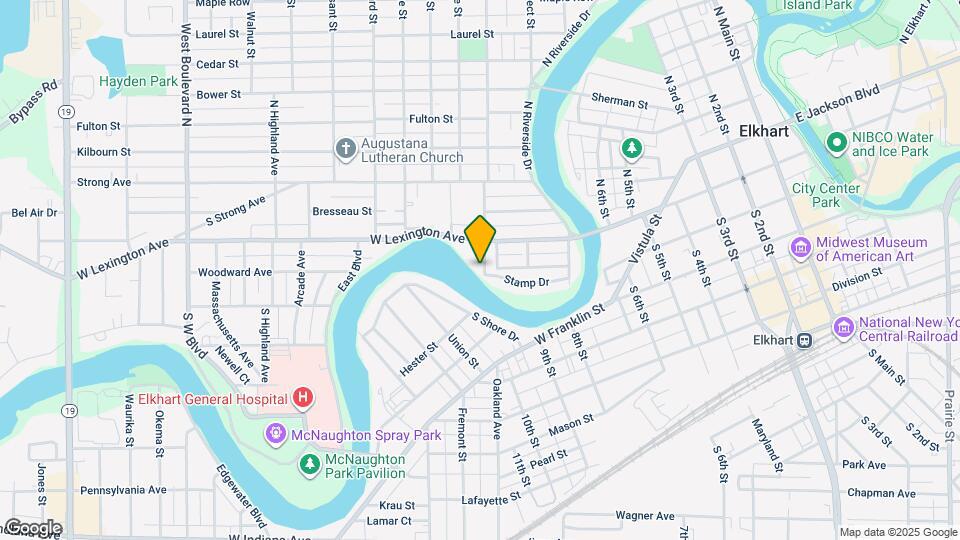 227 S Michigan St Map and Location Details
