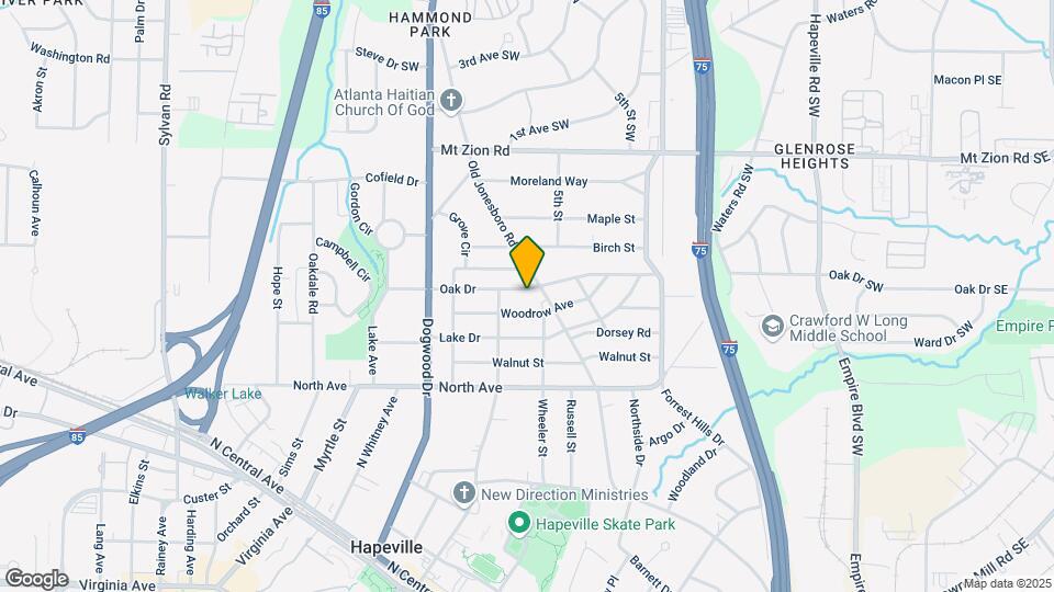 510 Oak Dr Map and Location Details