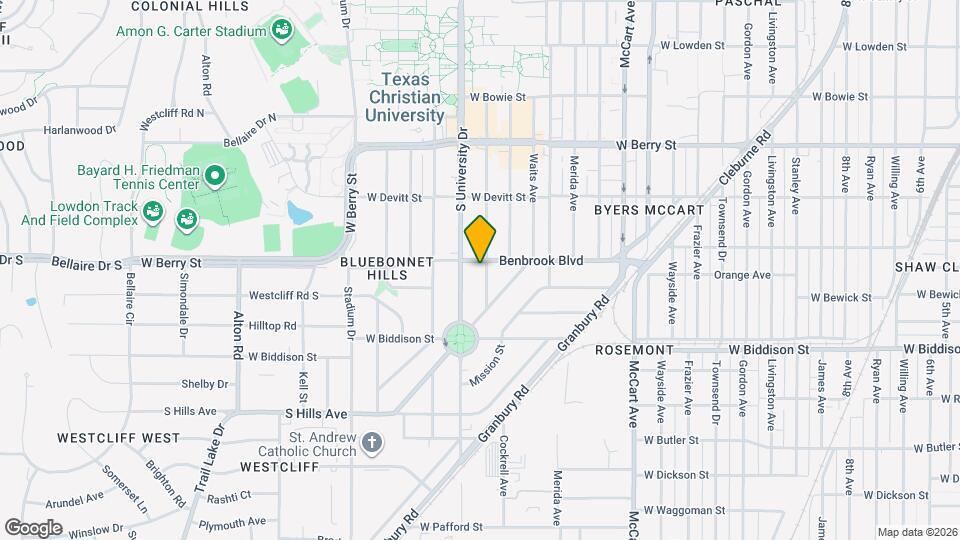 3304 Cockrell Ave Map and Location Details