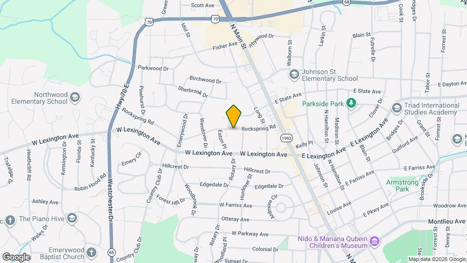 311 Rockspring Rd Mapa y Detalles de la Ubicación