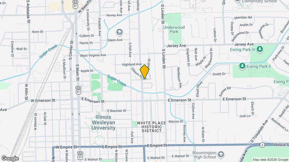 2 James Pl Map and Location Details