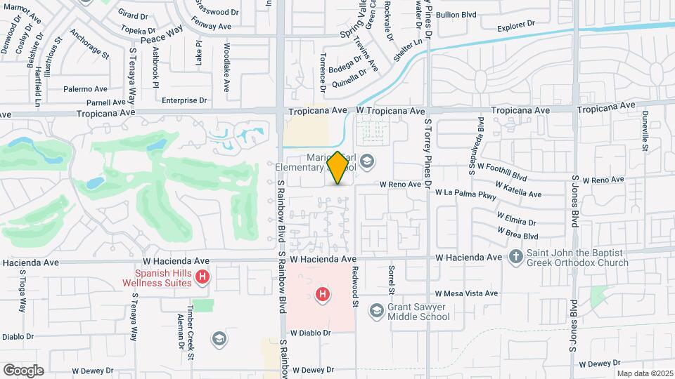 5052 S Rainbow Blvd Map and Location Details