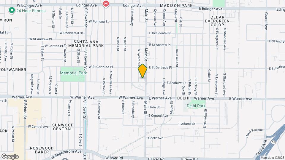 Southtown Mapa y Detalles de la Ubicación