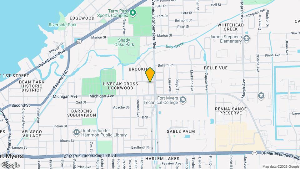 1507 Gardenia Ave Map and Location Details