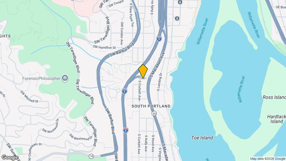 4926 S Corbett Ave Map and Location Details