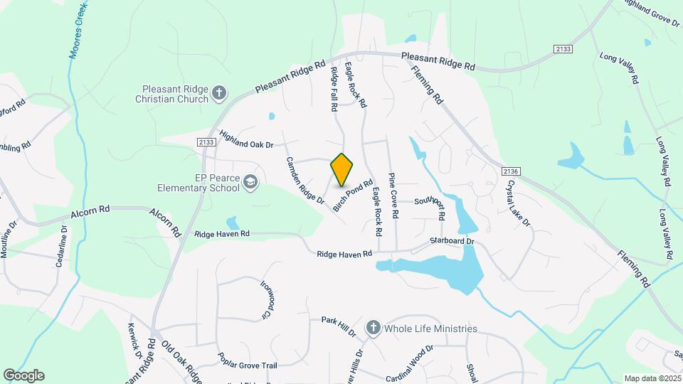6314 Birch Pond Rd Map and Location Details