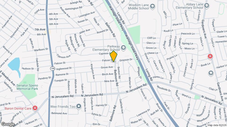 534 Bellmore Rd Mapa y Detalles de la Ubicación