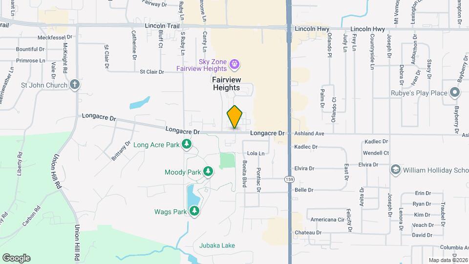 Longacre Ponds Apartment Homes and Nearby Fairview Heights Apartments