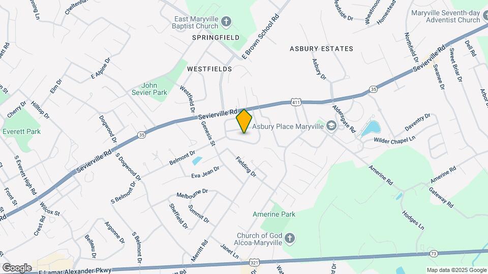 1039 Willow Creek Cir Map and Location Details