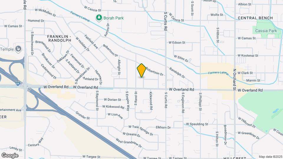 1503 S Newport St Map and Location Details